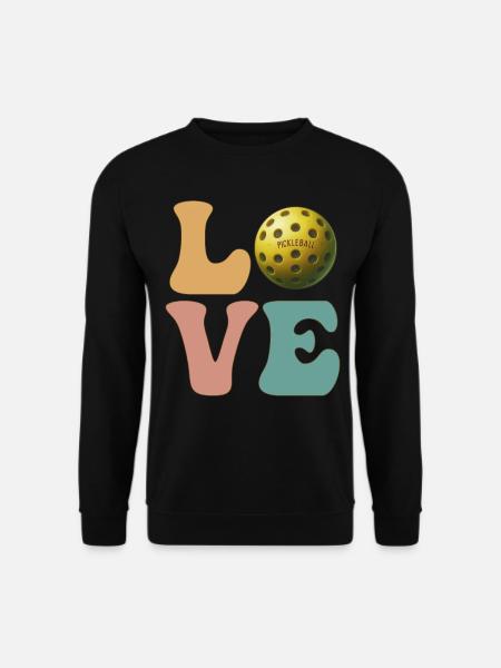 Pickleball Player Coach Team Coach - Unisex Sweatshirt - black