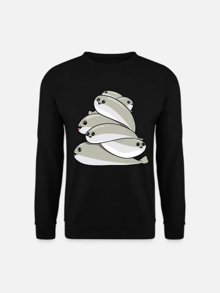 Sacabambaspis Haufenfisch Meme - Unisex Pullover - Schwarz