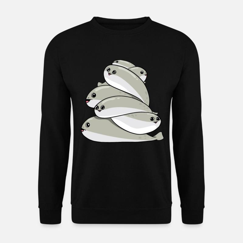 Sacabambaspis Heap Fish Meme - Unisex Sweatshirt - black