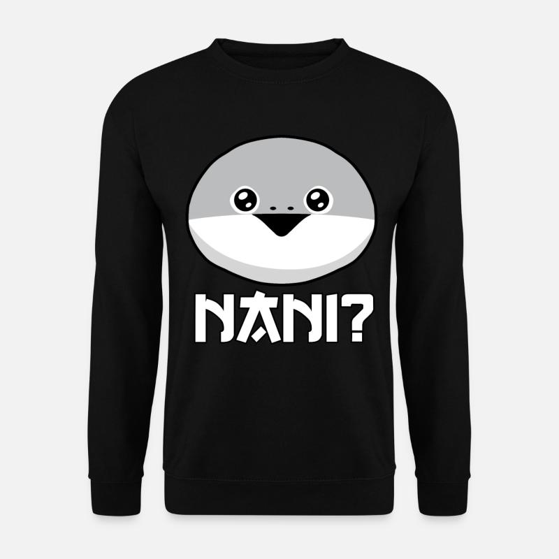 Funny Sacabambaspis Face Fish Meme - Unisex Sweatshirt - black