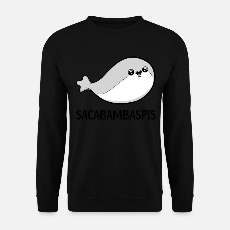 Sacabambaspis Fisch Meme - Unisex Pullover - Schwarz