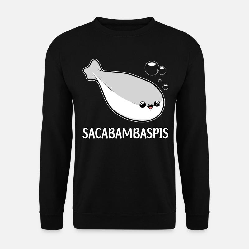 Sacabambaspis Fish Meme - Unisex Sweatshirt - black