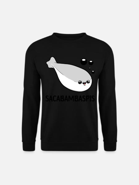 Sacabambaspis Fish Meme - Unisex Sweatshirt - black