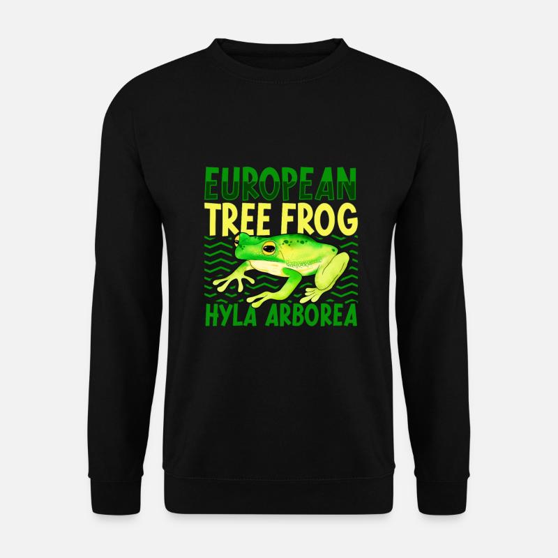 Tree frog - Unisex Sweatshirt - black