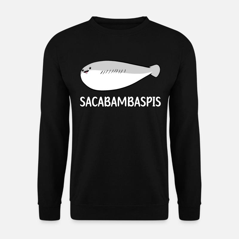 Sacabambaspis Fish Meme - Unisex Sweatshirt - black