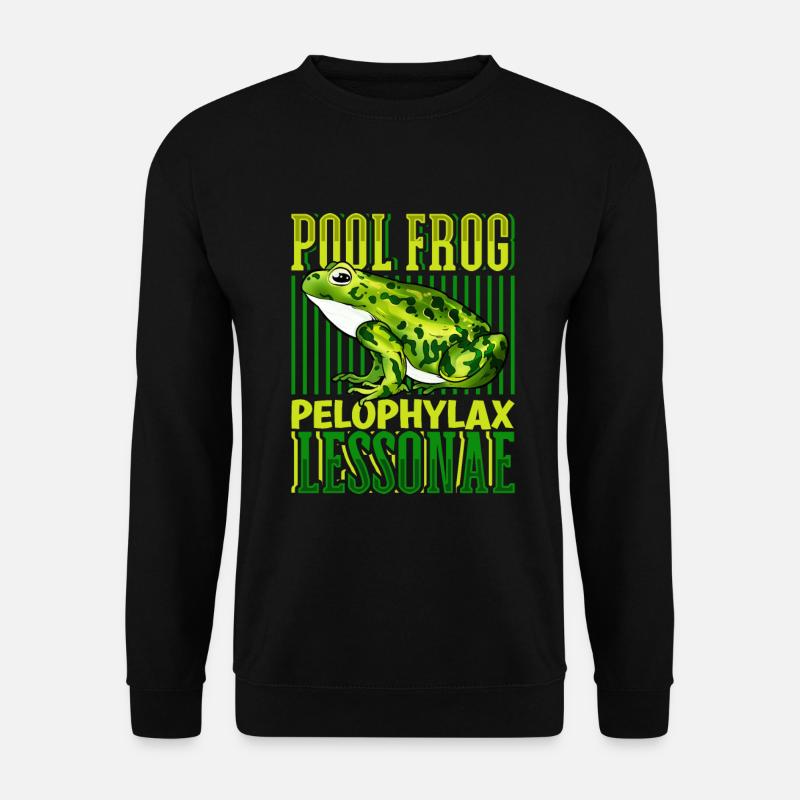 Pool frog - Unisex Sweatshirt - black