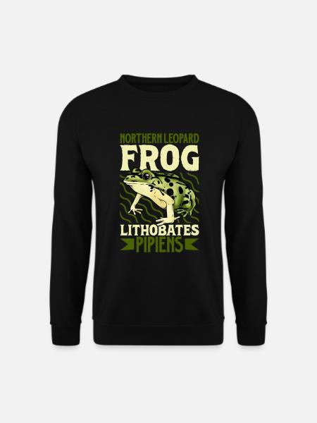 Leopard Frog - Unisex Sweatshirt - black