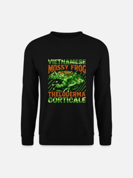 Vietnamese Moss Frog - Unisex Sweatshirt - black