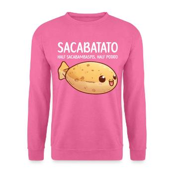 Drôle De Poisson Meme - Sweat-shirt Unisexe - rose - Devant