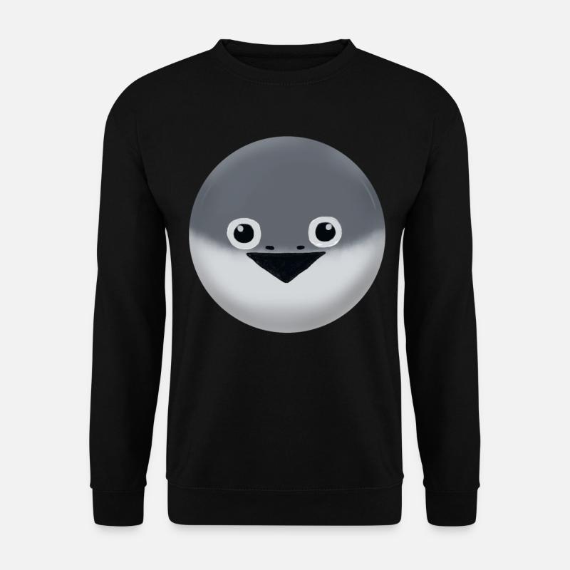 Face Fish Meme - Unisex Sweatshirt - black