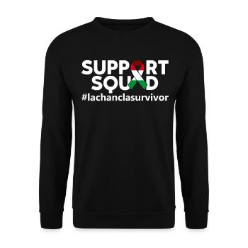 Drapeau mexicain du Mexique - Sweat-shirt Unisexe - noir - Devant - Alina (178cm) & Michal (187cm)