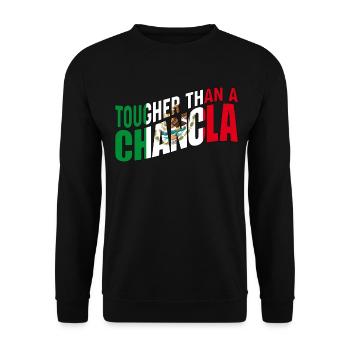 Drapeau de La Chancla Mexique Mexique - Sweat-shirt Unisexe - noir - Devant - Alina (178cm) & Michal (187cm)