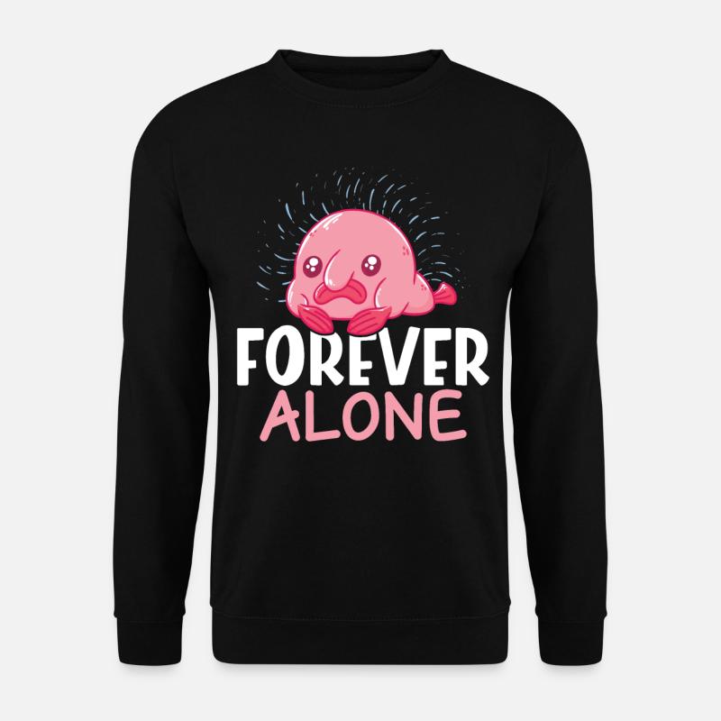 Funny Blobfish Sea Creature - Unisex Sweatshirt - black