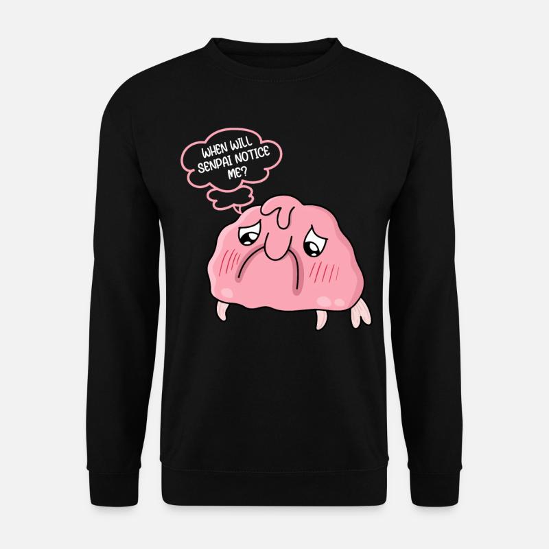 Funny Blobfish Sea Creature - Unisex Sweatshirt - black