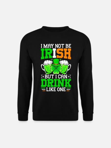 Fête de la Saint-Patrick - Sweat-shirt Unisexe - noir