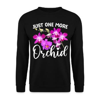 Fun Houseplant Nursery - Unisex Sweatshirt - black - Front - Alina (178cm) & Michal (187cm)
