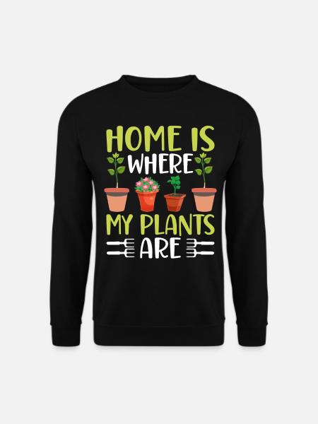 Fun Houseplant Nursery - Unisex Sweatshirt - black