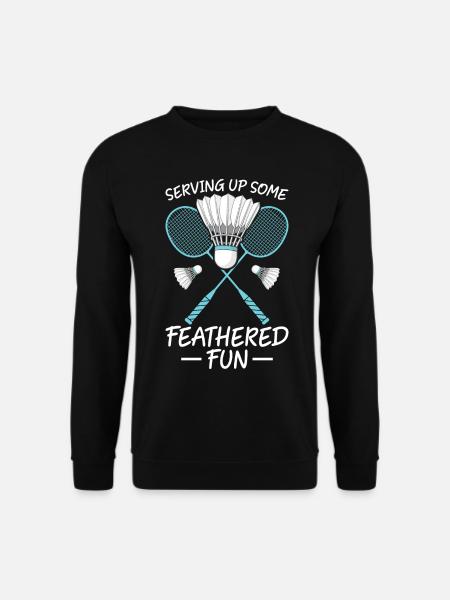 Badminton Players Badminton - Unisex Sweatshirt - black