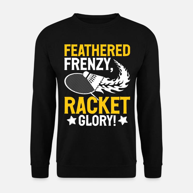 Joueurs de badminton Badminton - Sweat-shirt Unisexe - noir