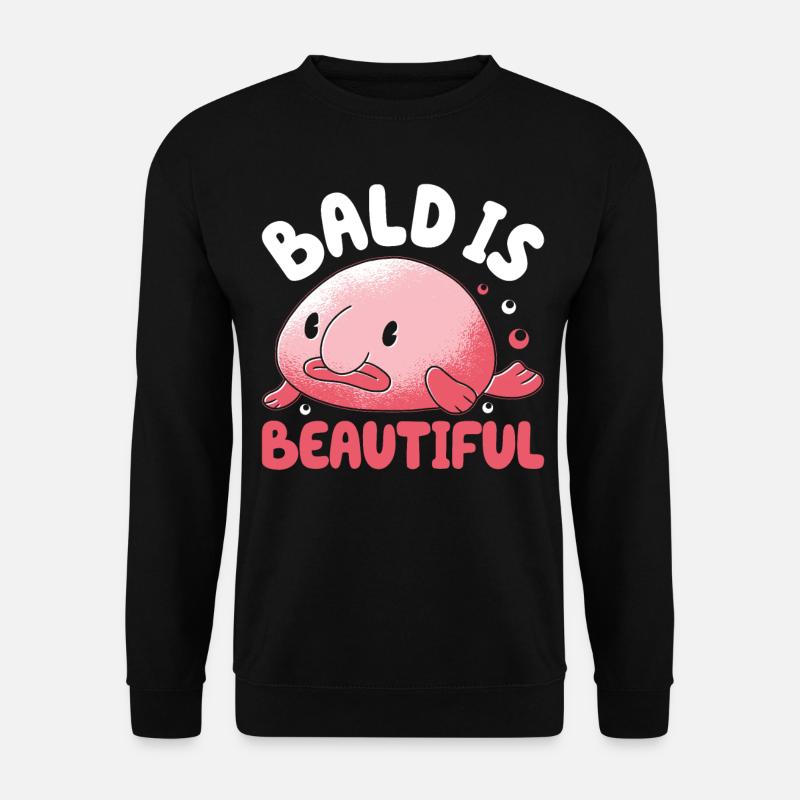 Funny Blobfish Sea Creature - Unisex Sweatshirt - black
