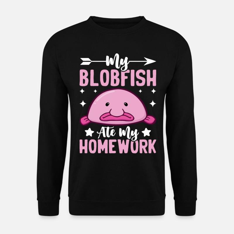 Lustiges Meerestier - Unisex Pullover - Schwarz