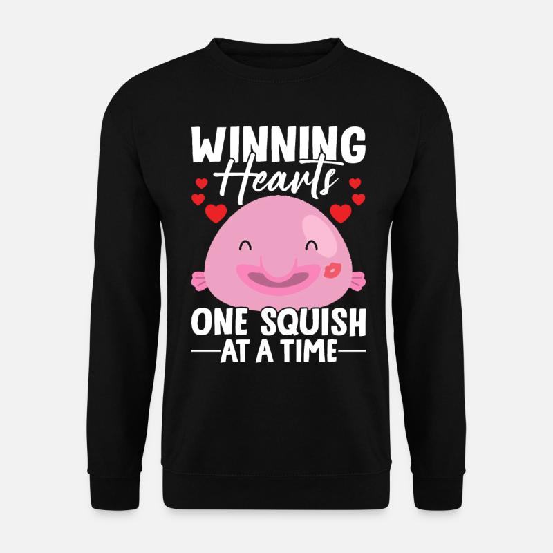 Funny Blobfish Sea Creature - Unisex Sweatshirt - black