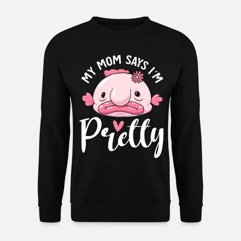 Funny Blobfish Sea Creature - Unisex Sweatshirt - black