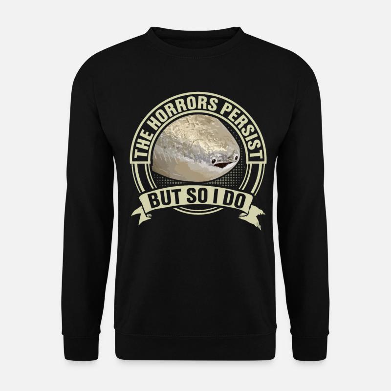 Lustiges Sacabambaspis Fisch Meme - Unisex Pullover - Schwarz