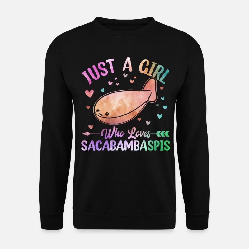 Fish Meme - Unisex Sweatshirt - black