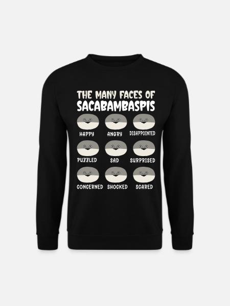 Funny Fish Meme - Unisex Sweatshirt - black