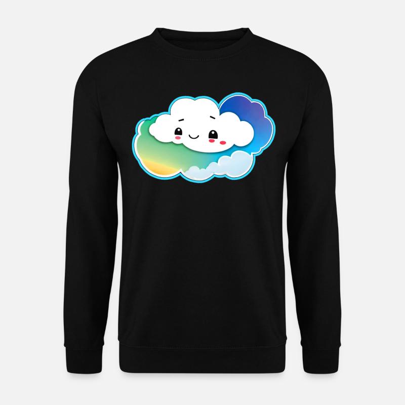 Niedliche Wolke - Unisex Pullover - Schwarz