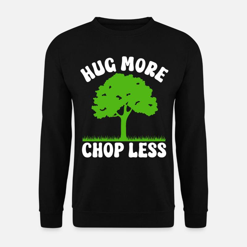Baumschützer und Umweltschützer - Unisex Pullover - Schwarz