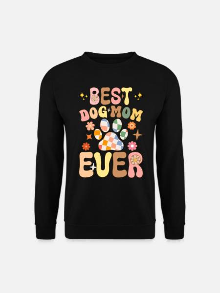Groovy Pekingese Mom - Unisex Sweatshirt - black