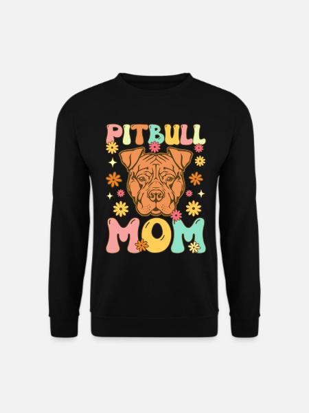 Groovy Dog Lover - Unisex Sweatshirt - black