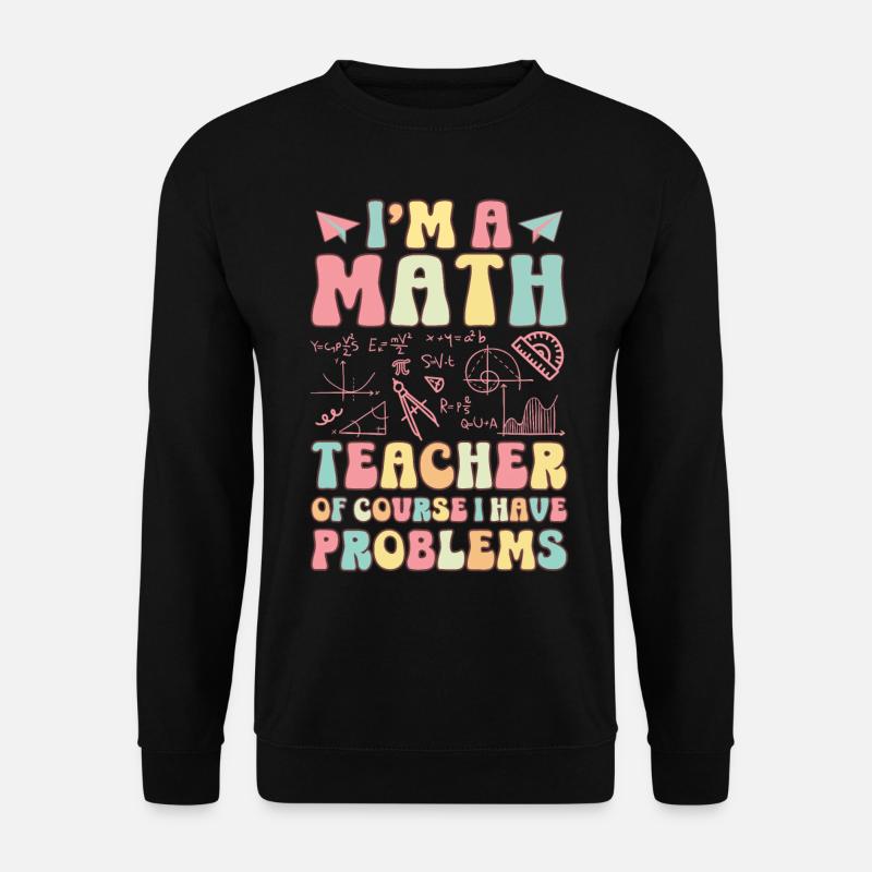 Professeur d’école groovy - Sweat-shirt Unisexe - noir