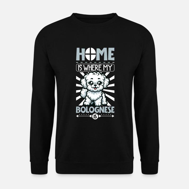 Home - Bolognese - Unisex Sweatshirt - black