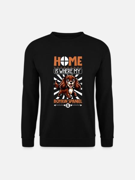 Home - Boykin Spaniel - Unisex Sweatshirt - black