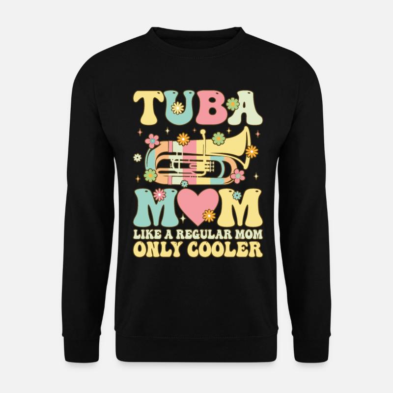 Groovy Tubistinnen - Unisex Pullover - Schwarz
