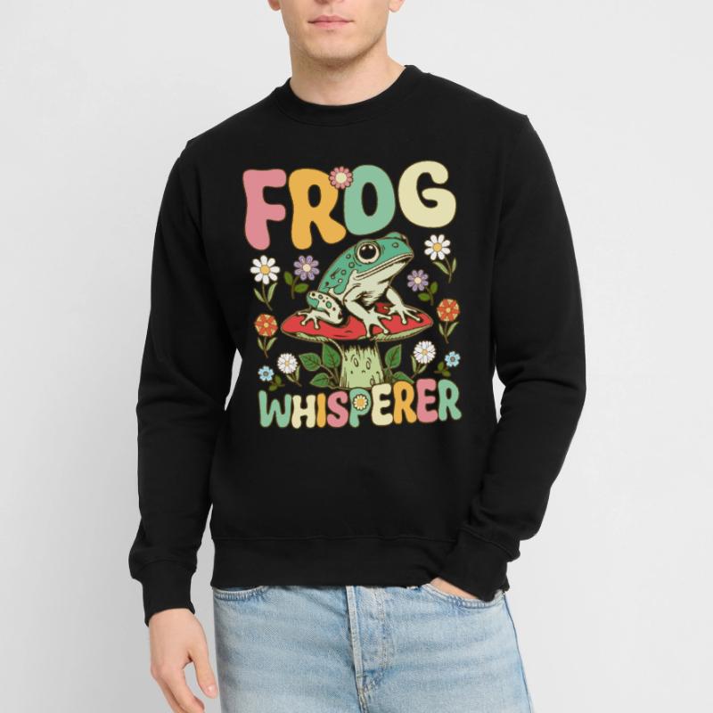 Groovy Frog Lovers Sweat-shirt Unisexe