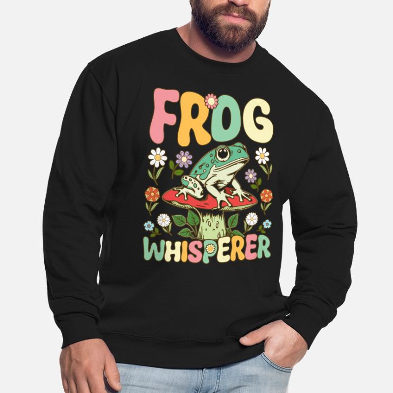 Groovy Frog Lovers Sweat-shirt Unisexe