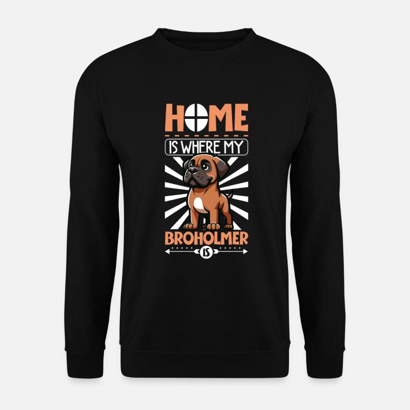 Home - Broholmer - Unisex Sweatshirt - black