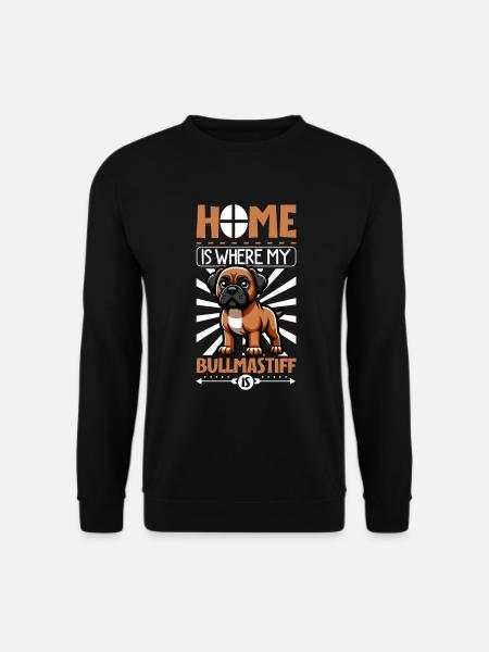 Home - Bullmastiff - Unisex Sweatshirt - black