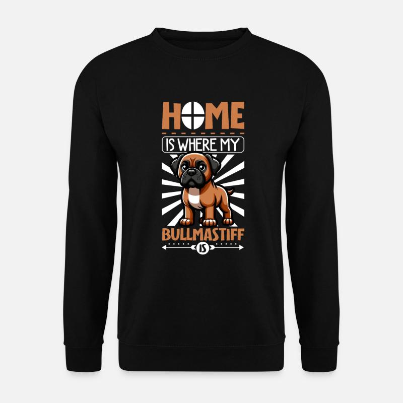 Accueil - Bullmastiff - Sweat-shirt Unisexe - noir