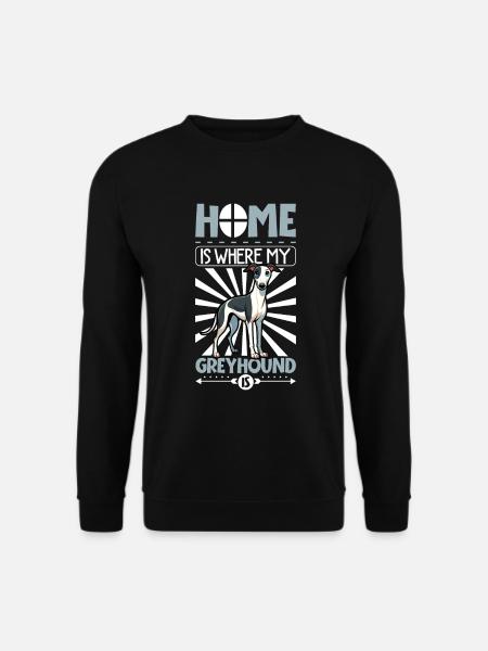 Home - Greyhound - Unisex Sweatshirt - black