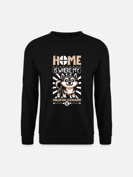 Home - Hälleforshund - Unisex Sweatshirt - black