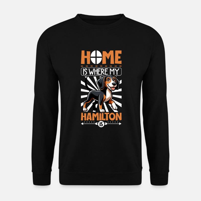 Home - Hamiltonstövare - Unisex Sweatshirt - black
