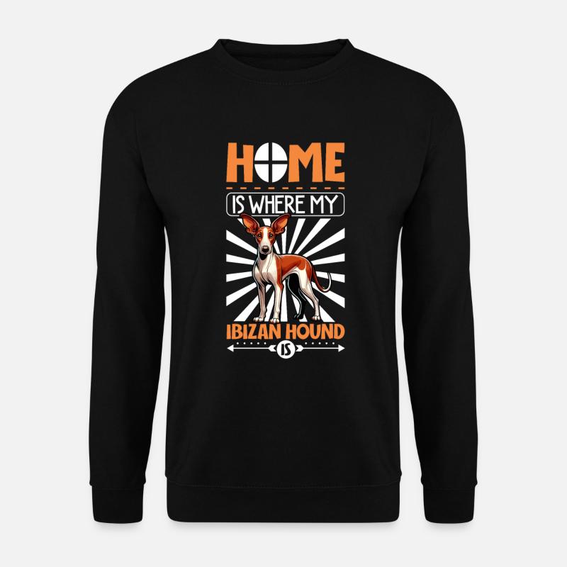 Home - Podenco Ibicenco - Unisex Sweatshirt - black