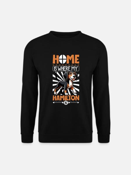 Home - Hamiltonstövare - Unisex Sweatshirt - black