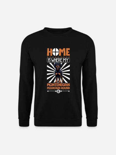 Home - Montenegrin Mountain Hound - Unisex Sweatshirt - black