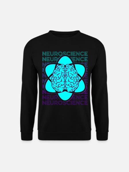 Neuroscience, Neurology, Neurologist, Retro - Unisex Sweatshirt - black